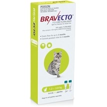 Bravecto Cat Spot On 1.2-2.8kg 2pk