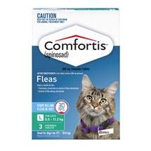 Comfortis Cat 5.5-11.2kg Green 3 Pack