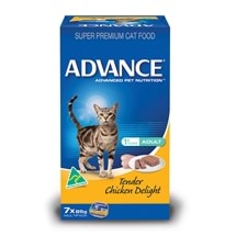 Advance Cat Adult Tender Chicken (7x85g)