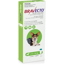 Bravecto Dog Spot On 10-20kg 1pk