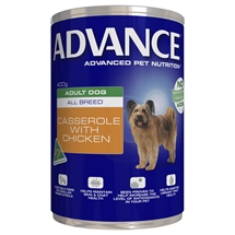 Advance Dog Adult Chicken Casserole 400Gx12