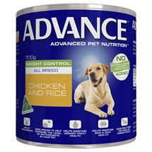 Advance Adult Weight Control Cans 700g x 12