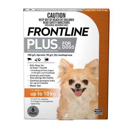 Frontline Plus Dog 6 Pack